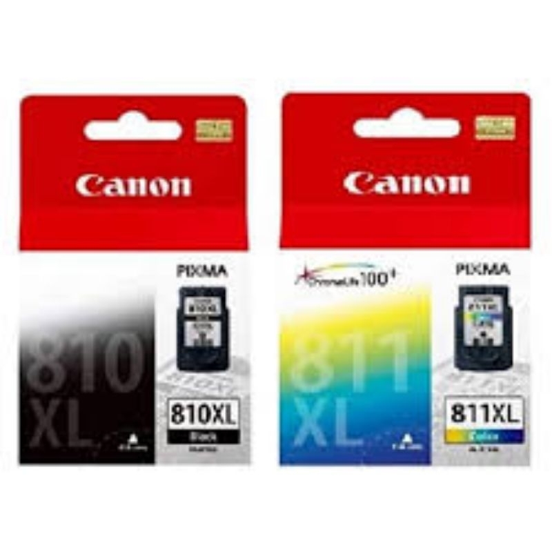 Tinta Cartridge Canon 810XL black dan 811XL colour