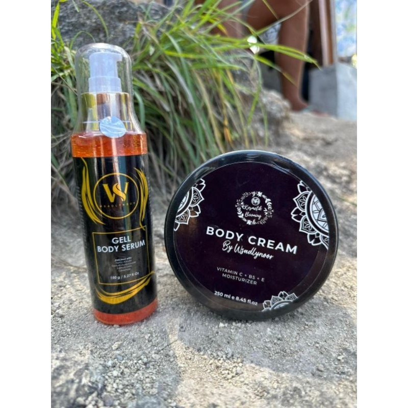 BODY CREAM WS/BODY CREAM & BODY SERUM WSADLYNOOR/BODY CREAM BY WIDYA ORIGINAL 100%