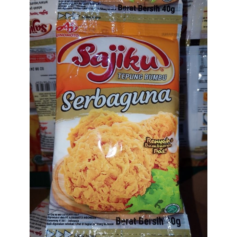 

Tepung Bumbu Serbaguna Sajiku 40g