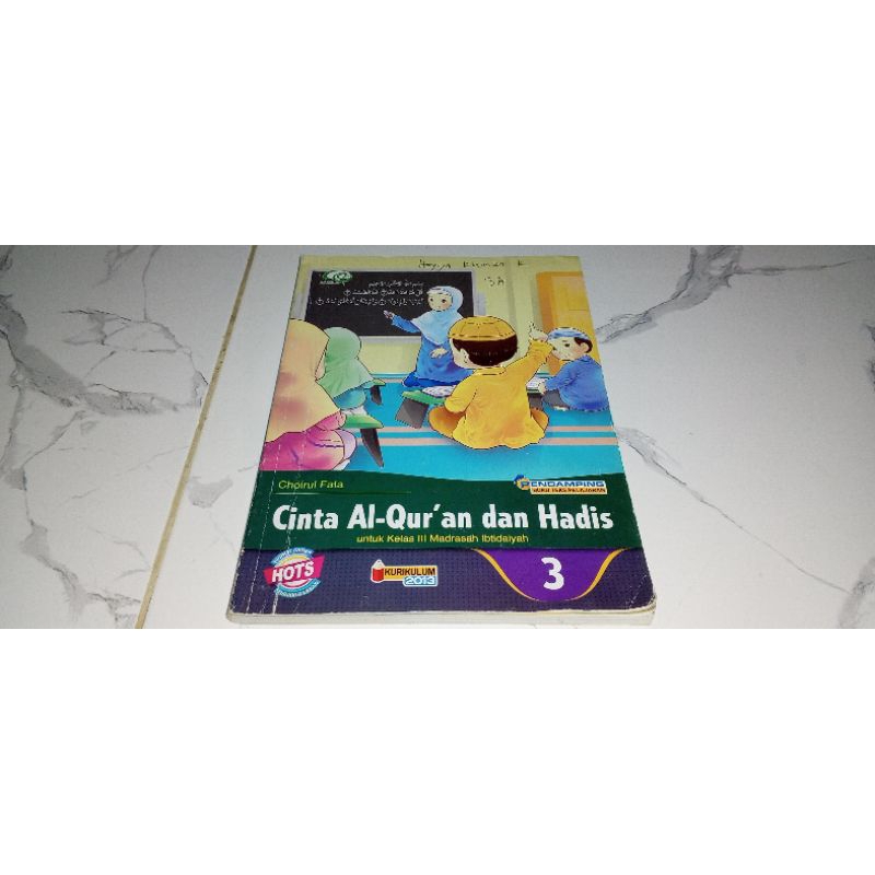 

buku al Quran hadist,buku paket anak sekolah sd kelas 3