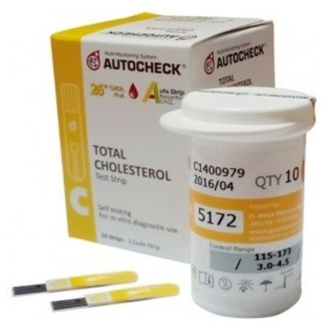 Strip Autocheck Kolesterol / Strip Check Kolesterol