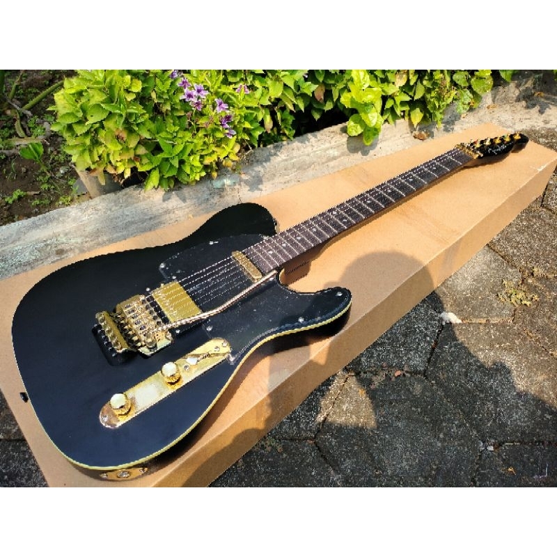 Gitar elektrik Fender telecaster Updown.... sparepart gold