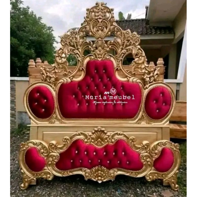 dipan jati ukir mewah jepara