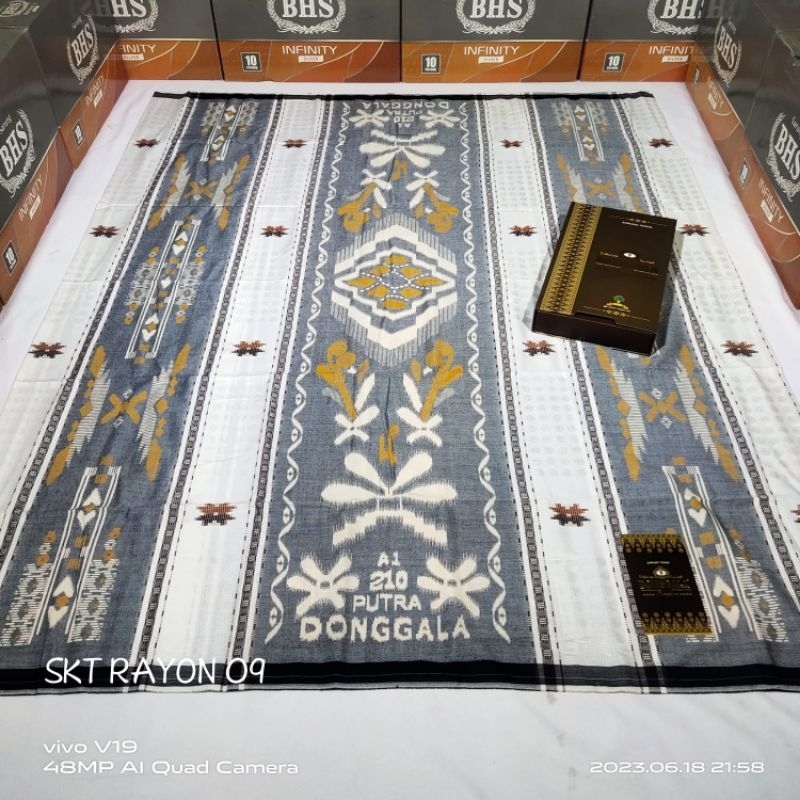 donggala RAYON SUPER A1 210  PUTRA DONGGALA SONGKET DOBBY IKAT