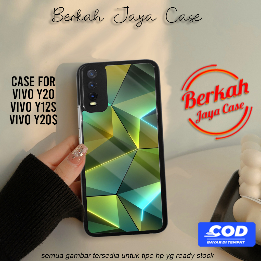 Berkah Case Vivo Y20 Y12s Y20s Hp Vivo Y20 Y12s Y20s Pelindung Hp Motif ABSTRAK Case Lucu Casing Hp 