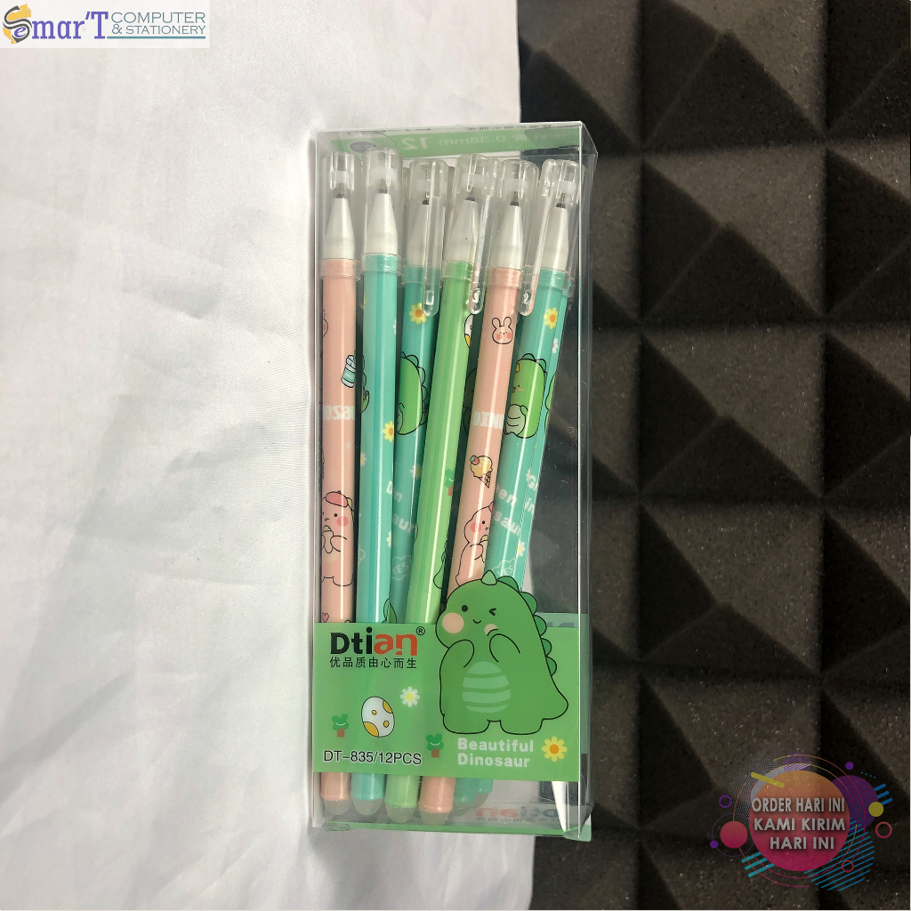 

Bolpoin / Pulpen Bisa Dihapus (Erasable) DT-835 1 Lusin