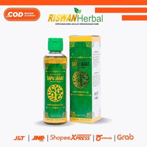 Minyak Sapu Jagat Original Herbal Asli Minyak Gosok Urut Pijat Oles Aman Digunakan Anak dan Dewasa