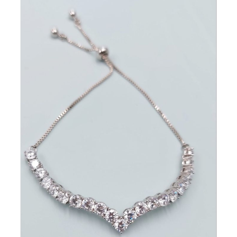 Gelang Serut Putih Fuji Premium Xuping