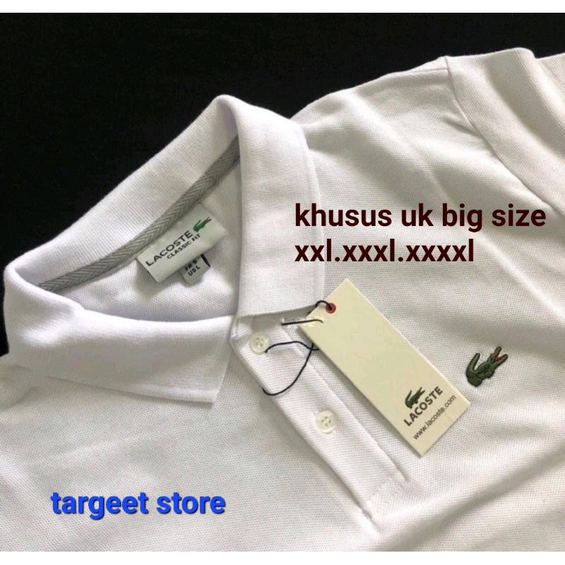 kaos kerah dewasa big size/kaos kerah pria jumbo/kaos kerah jumbo terlaris/kaos kerah big size terba