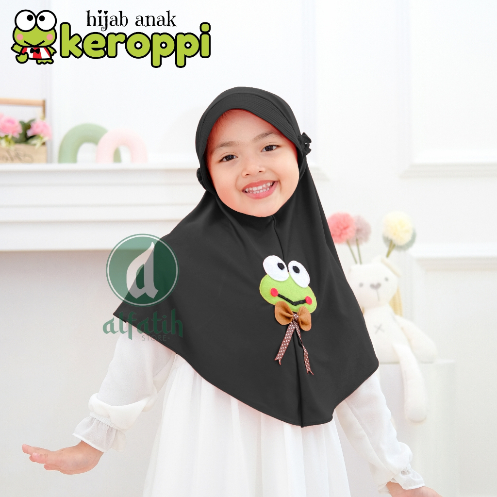 JILBAB ANAK TK - SD KEROPPI / KEROPPI / JILBAB ANAK USIA 4-7 TAHUN / PAKAIAN MUSLIM ANAK PEREMPUAN / KERUDUNG ANAK TK / HIJAB ANAK TK-SD KHIMAR ANAK