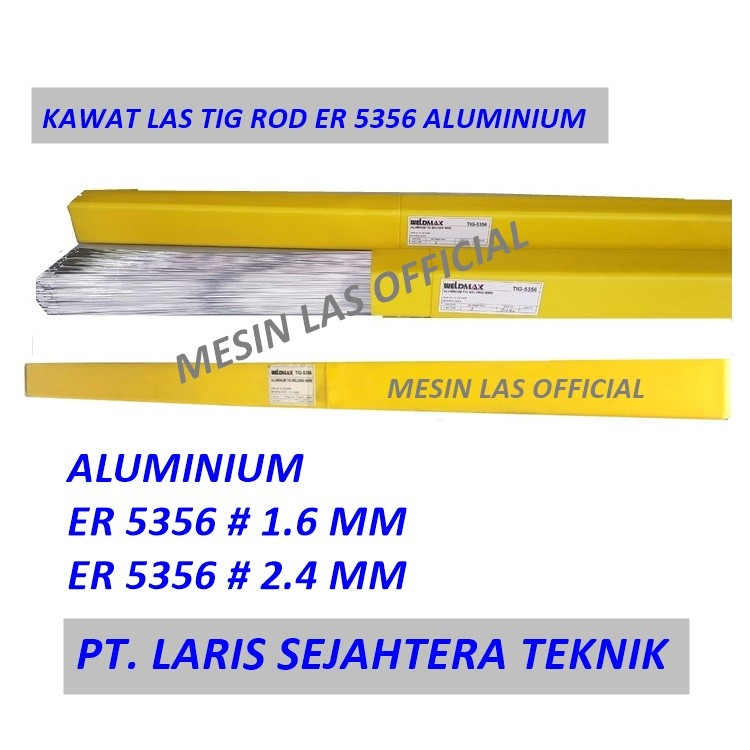 Kawat Las Aluminium 5356 - Tig Rod Aluminium 1.6 MM