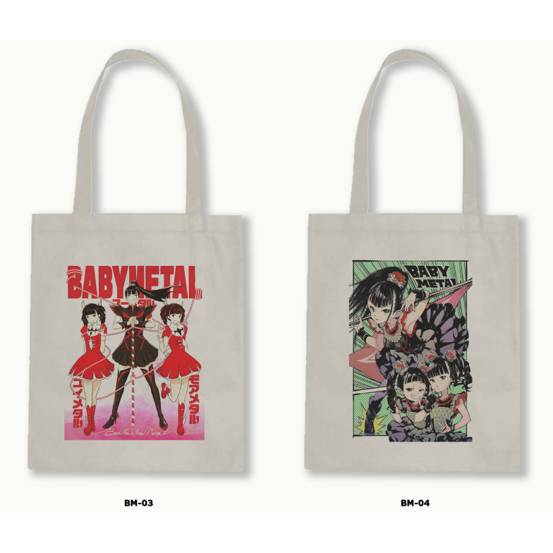 TOTE BAG BLACU  - BABY METAL