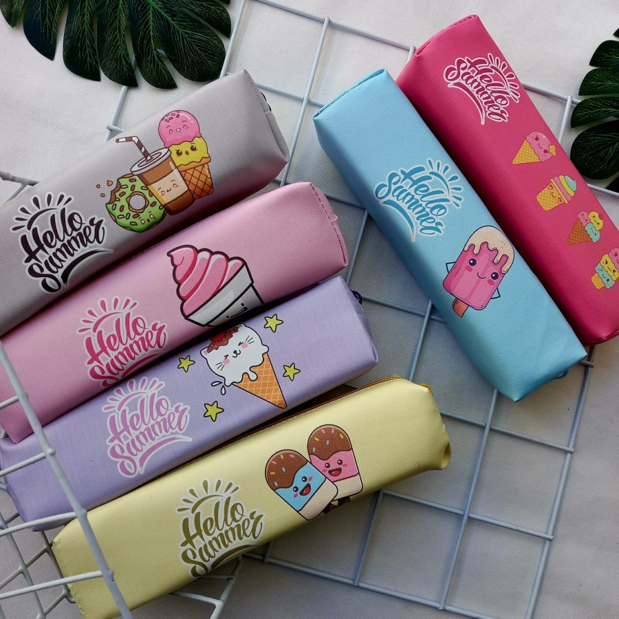 

Kotak Pensil Mini Case Lucu Motif Ice Cream Tempat Pensil Unik