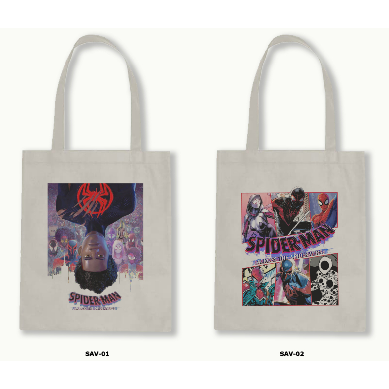 TOTE BAG RESLETING  SPIDERMAN ACROSS THE SPIDER VERSE