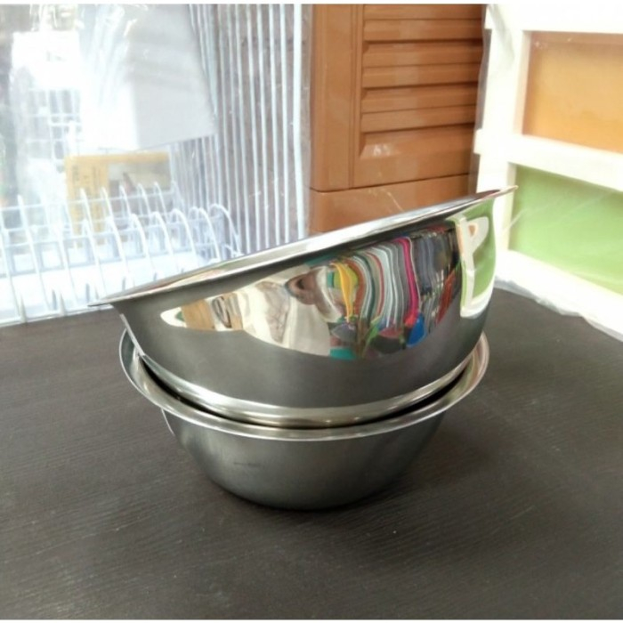 Baskom Stainless / Mixing Bowl GANOM  24CM