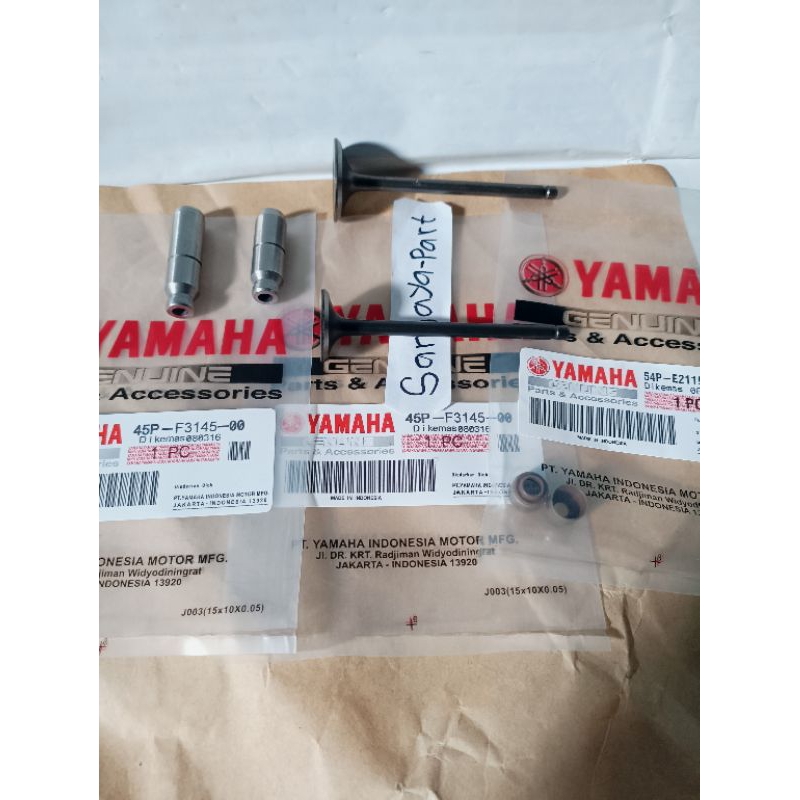 PAYUNG KLEP SET+BOSH BOTOL+SIL KLEP YAMAHA BYSON 45P ORIGINAL