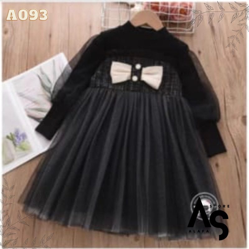 Dress anak perempuan import A093