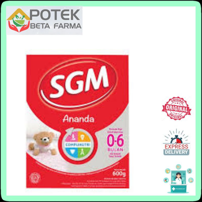SGM ANANDA 0-6 Bulan 600g