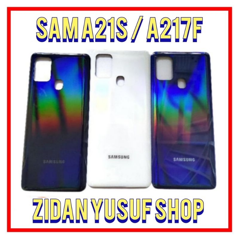 BACKDOOR BACK COVER CASING KESING TUTUP BELAKANG SAMSUNG GALAXY A21S / A217F ORIGINAL