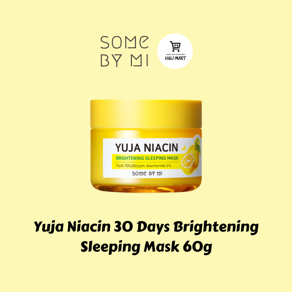 (BPOM) SOME BY MI Yuja Niacin Brightening Sleeping Mask 60gr Krim Malam Whitening