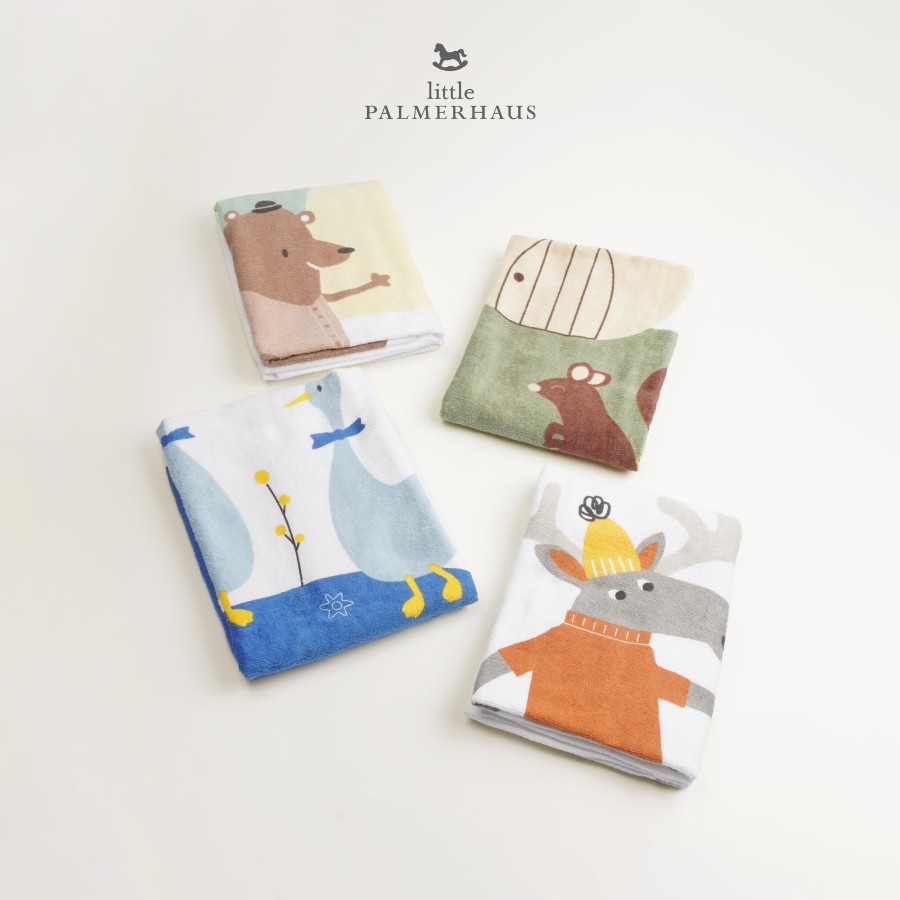 [TOMS] LITTLE PALMERHAUS (1pcs) LITTLE TERRY Premium Handuk Anak Bayi 100 x 50cm Terbaru