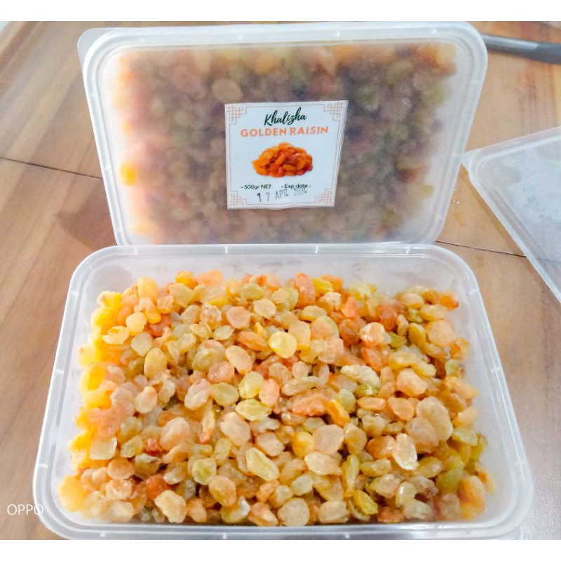 

GOLDEN RAISINS KISMIS MANIS CEMILAN SEHAT MENCERDASKAN OTAK