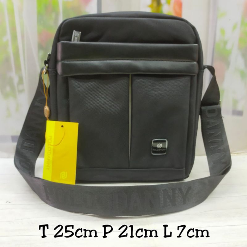 Tas selempang pria POLO DANNY H tas selempang polodanny H asli