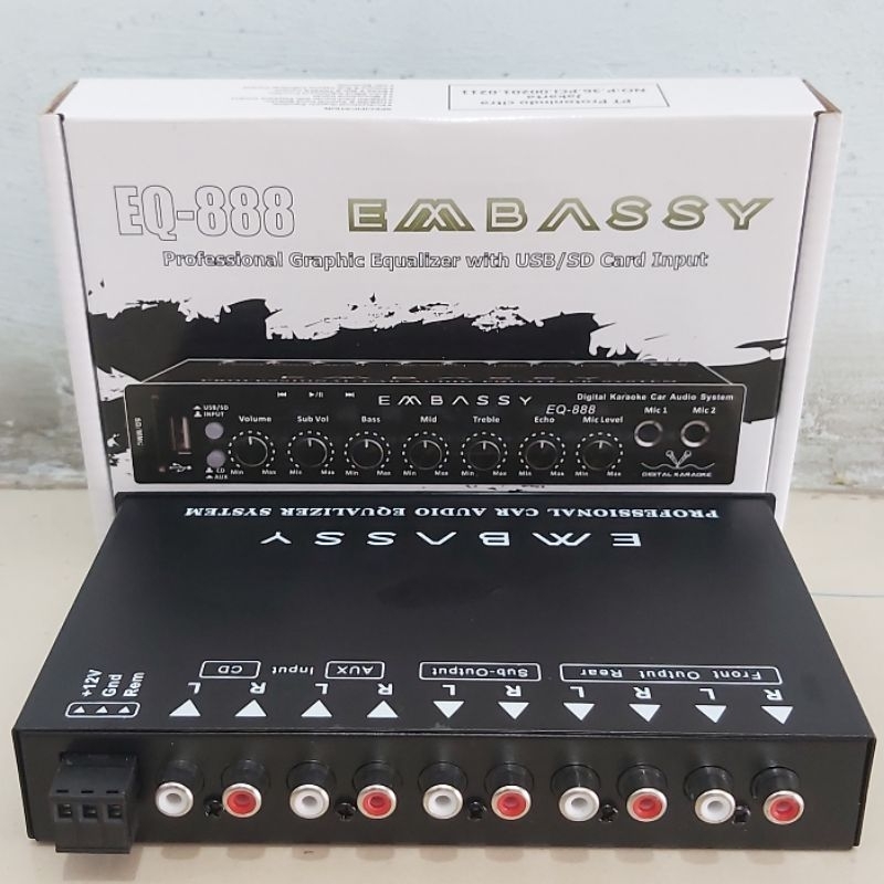EMBASSY Parametrik EQ-888 Parametric EQ888 Bluetooth