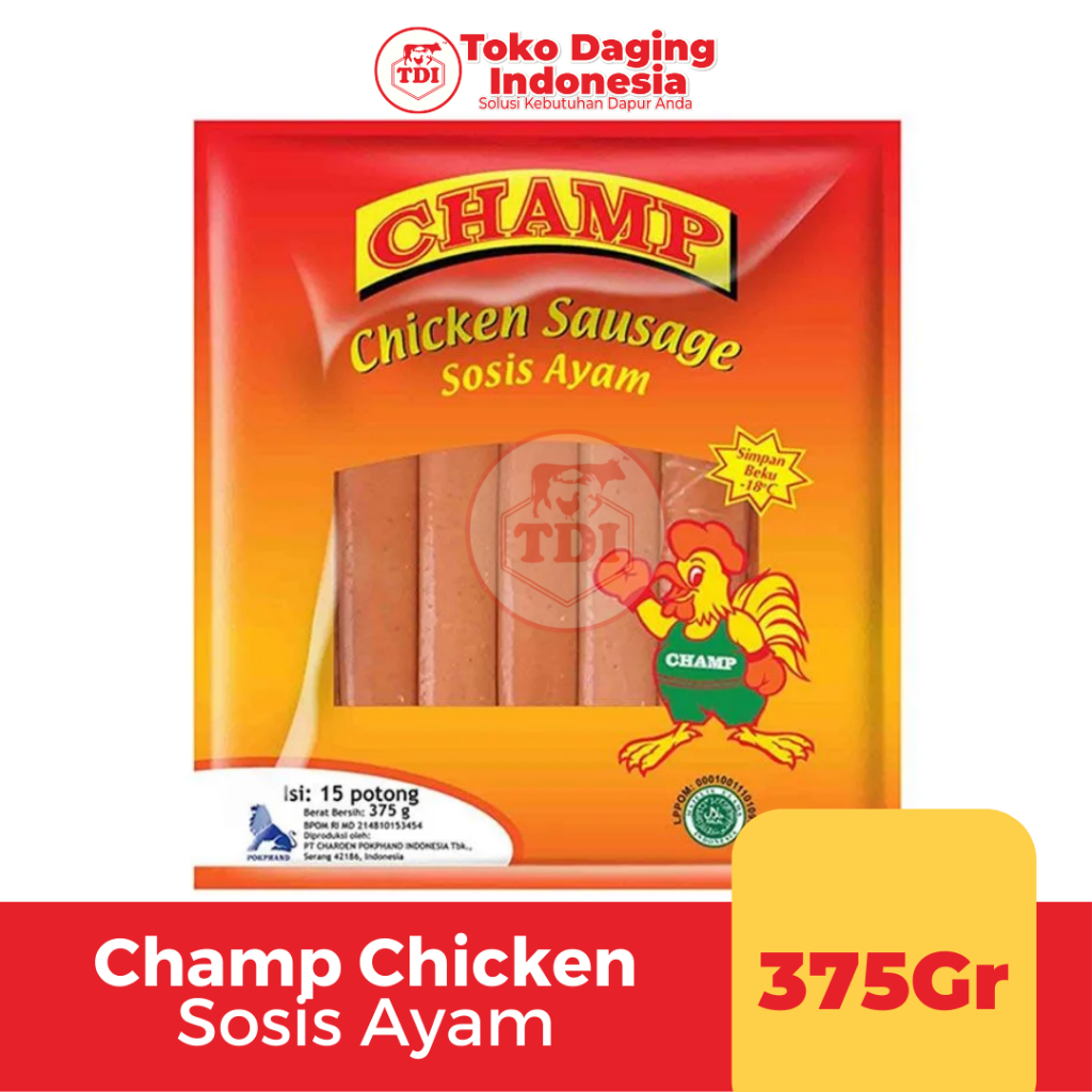 

Champ Chicken Sausage 375 Gr