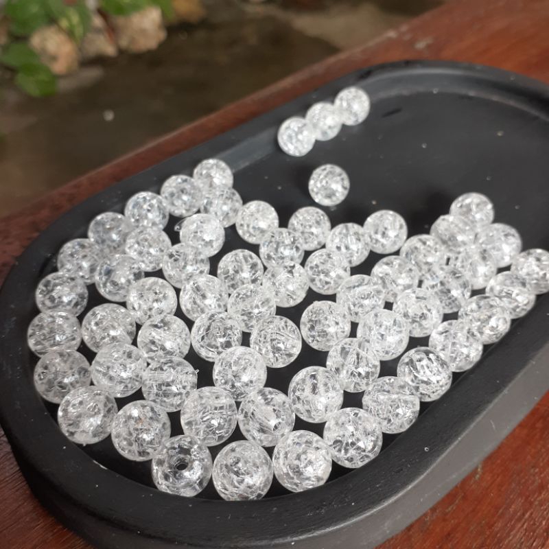 MOTE AKRILIK RINGAN BULAT RETAK