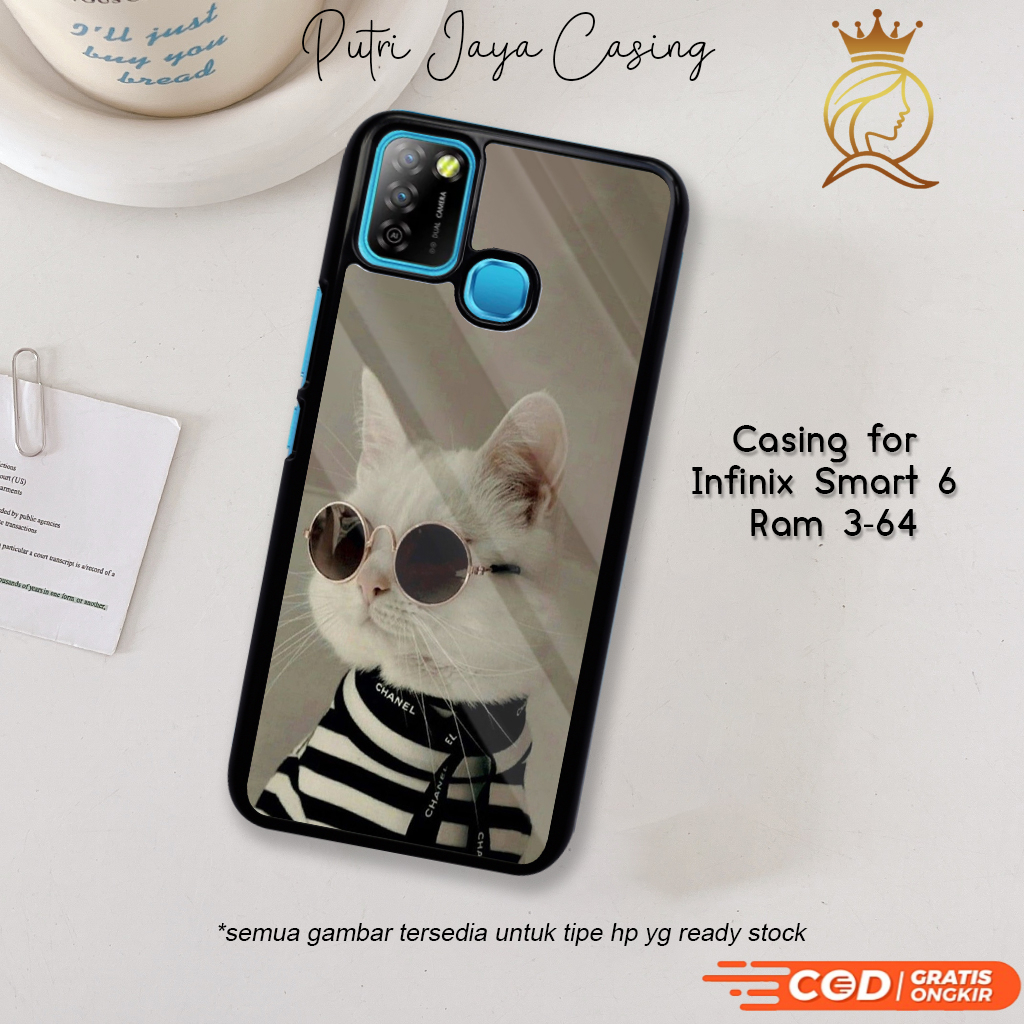 Case Hp Infinix Smart 6 Ram 3-64 Casing Infinix Smart 6 Ram 3-64 Motif KARTUN 06 Casing Terbaru Case