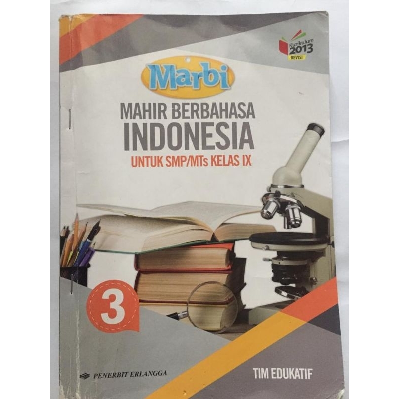 

Buku Bahasa Indonesia Kelas 9 IX (Tema Mahir Berbahasa Indonesia) Utk SMP /MTs