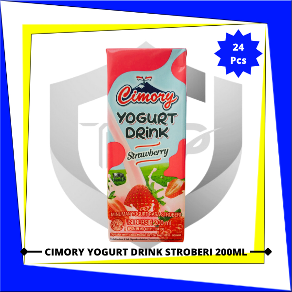 

CIMORY Yogurt Drink Stroberi 200ml x 24 pcs (1 Karton)