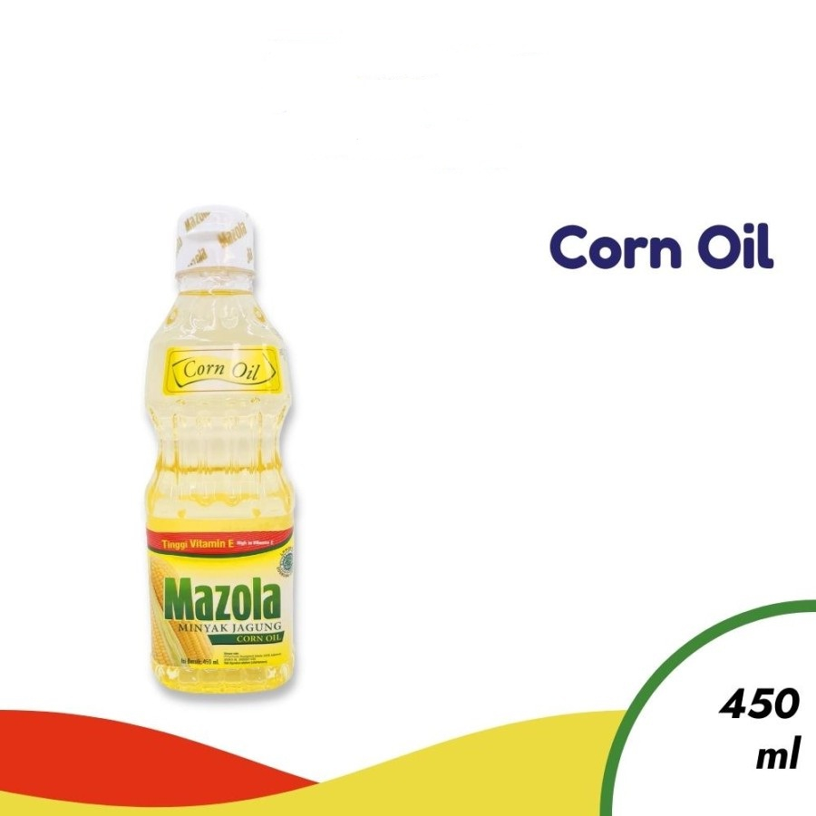 MINYAK JAGUNG MAZOLA 450ML CORN OIL