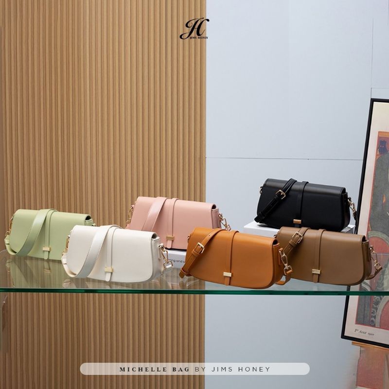 MICHELLE BAG TAS SELEMPANG CEWE ORIGINAL JIMSHONEY