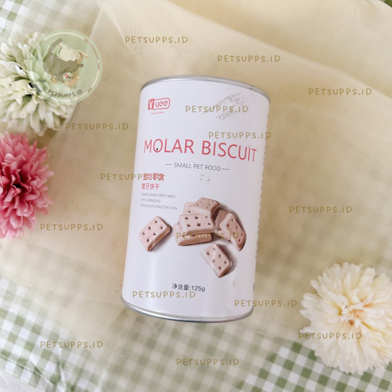 [5pcs] YEE molar biscuits | treats for hamster bunny guinea pig sugar glider and other small animals | chew toys | import china