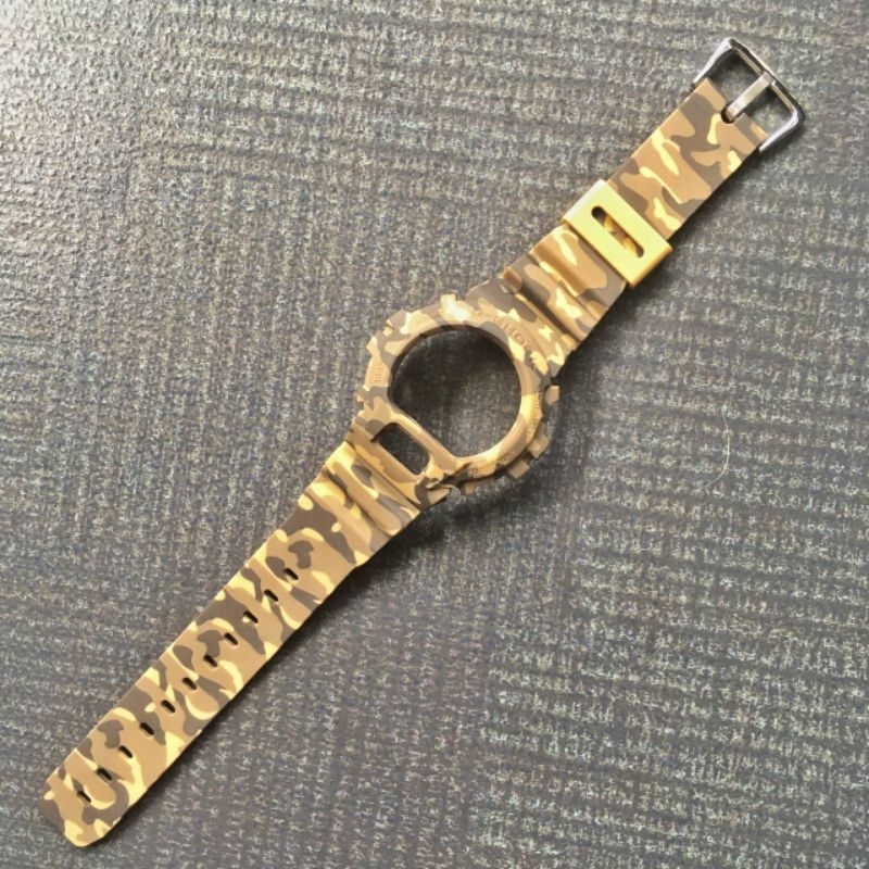 BROWN CAMO BEZEL STRAP BNB CASIO GSHOCK G SHOCK DW 6900 DW 6600 SOLID