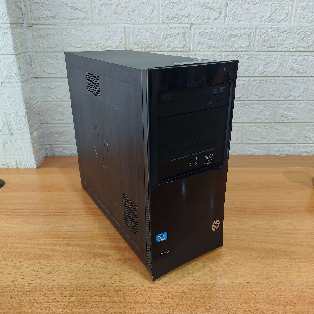 Set Komputer HP Core i5 Gen 3 RAM 4GB Hardisk 500GB Bergaransi Murah Siap Pakai