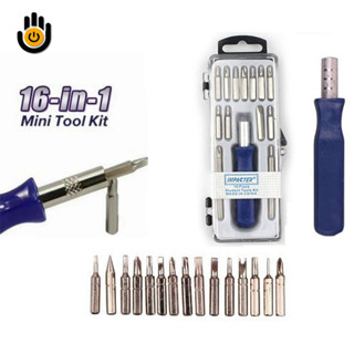 Obeng Set Multi 16in1 Screwdriver Handphone Komputer Laptop Elektronik Obeng Set serbaguna multifungsi praktis