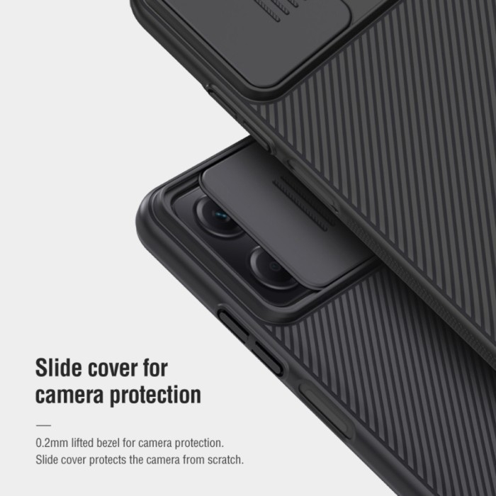 XIOAMI POCO F5 POCO F4 NILKIN CAMSHILED CASE PELINDUNG KAMERA COVER TPU PROTEC CAMERA PC