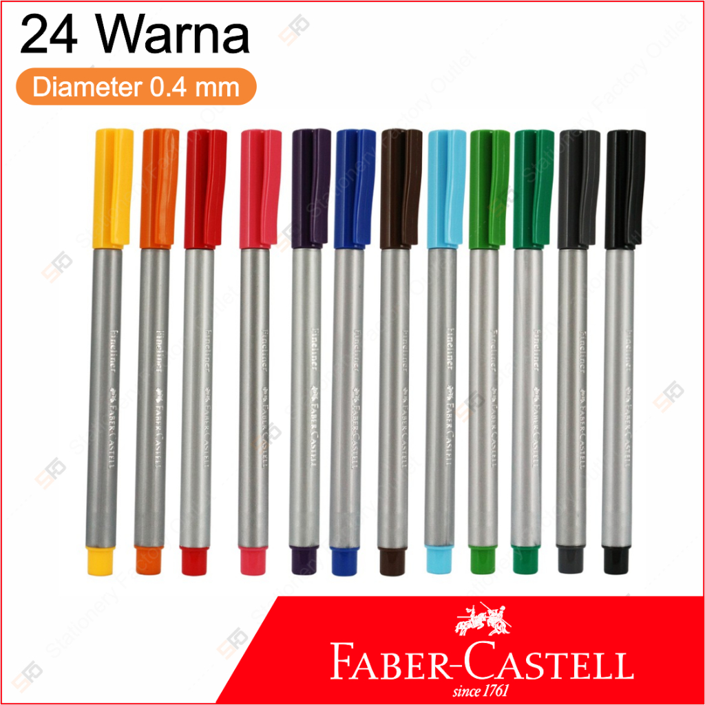 

Fineliner Faber Castell - SFO Semarang Official