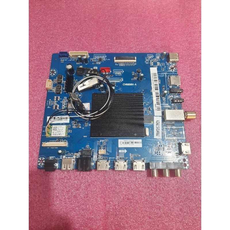 MB Mainboard Mesin TV ANDROID AQUA LE58AQT6600UG LE58AQT6600 58AQT6600UG 58AQT6600