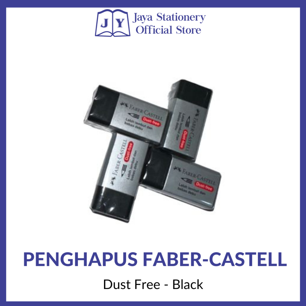 

[BISA COD] Penghapus Faber-Castell Black