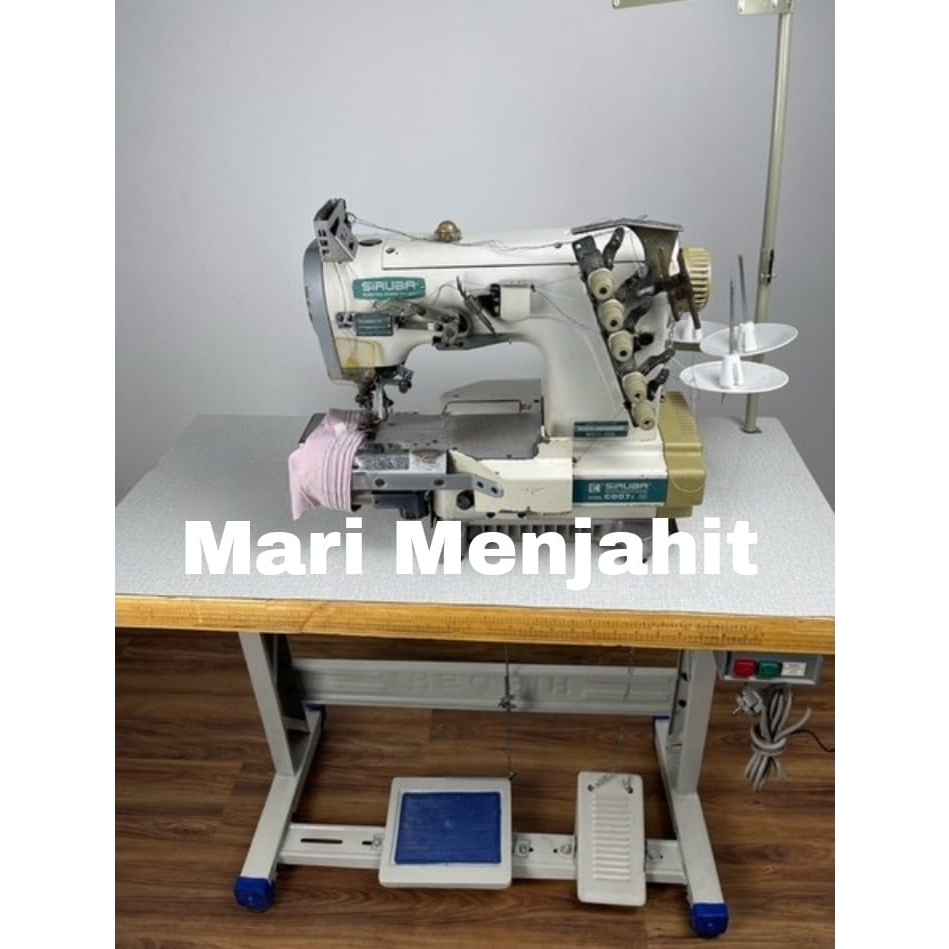 Mesin Jahit Kam Industrial Siruba C007J/CRL(Kamput Sewing Machine)