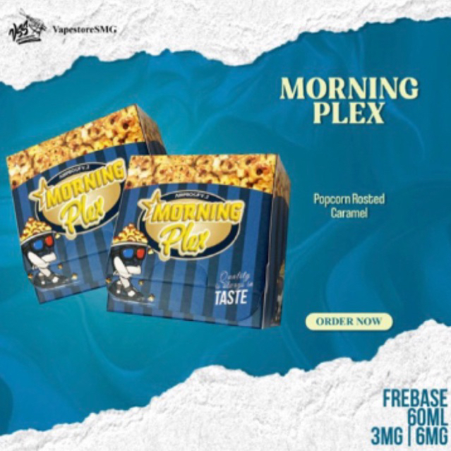 MORNING PLEX 60ML ROASTED CARAMEL POPCORN