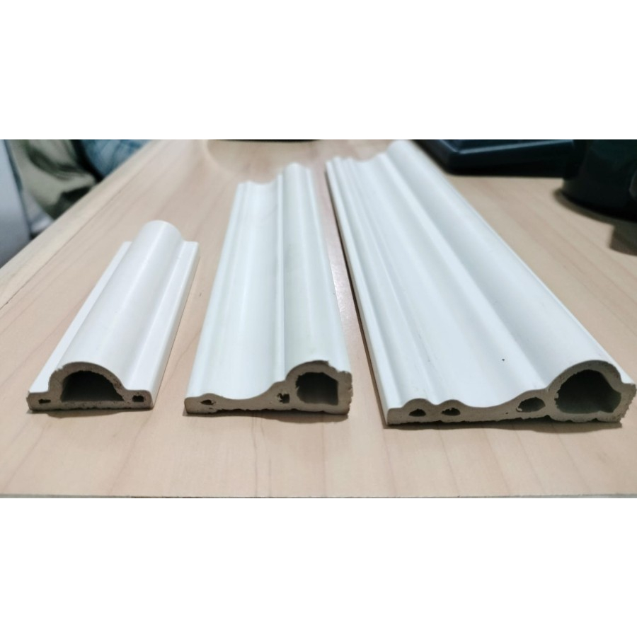 Promo Bahan List Dinding Wall Moulding PVC Murah