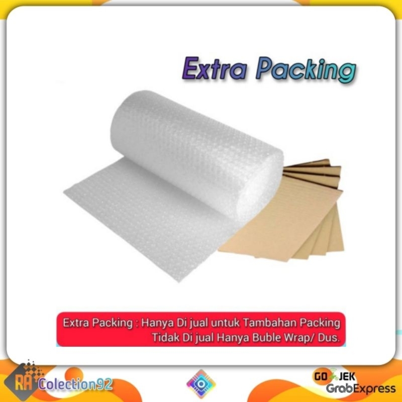 

EXTRA PACKING UNTUK TAMBAHAN PACKING AGAR LEBIH AMAN-