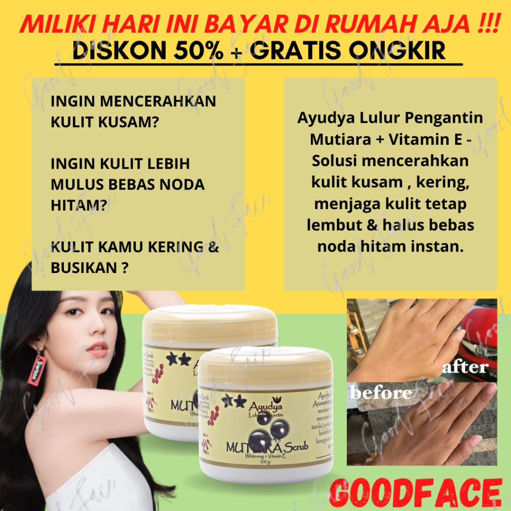 Ayudya Lulur Pengantin Mutiara + Vitamin E 300