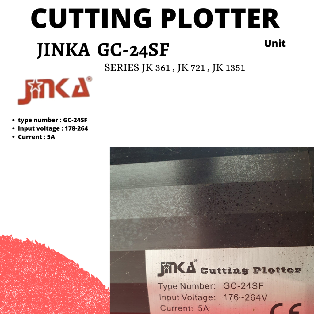 Cutting Plotter JINKA GC-24sf JK 721 AUTO CONTOUR CUT