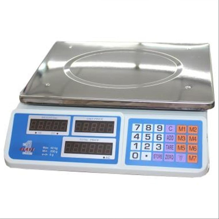 Timbangan Digital AXLO Meja 40KG Dapur Duduk Laundry Buah 2 Display PROMO BERGARANSI RESMI